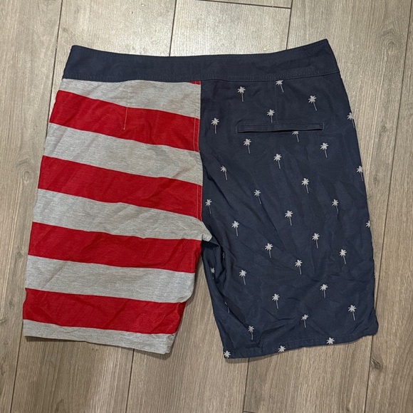 Travis Mathew Flag Americana Brilliance Board Shorts - Picture 5 of 8